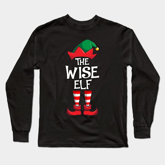 Wise Elf Matching Family Christmas Long Sleeve T-Shirt by hazlleylyavlda